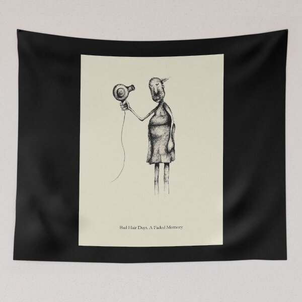 Item preview, Bad Hair Days. A Faded Memory designed and sold by BennyBruise.