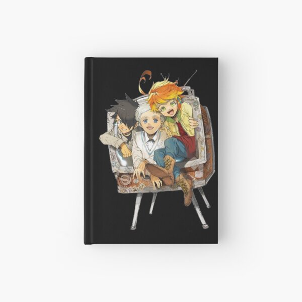 The promised neverland Emma,Norman & Ray Hardcover Journal