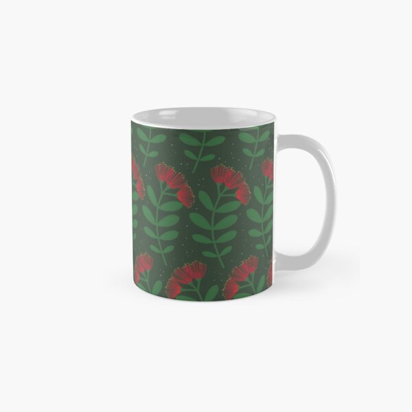 Pōhutukawa – Green Classic Mug