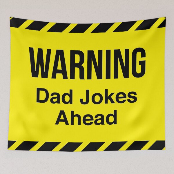 Item preview, Warning Dad Jokes Ahead   designed and sold by NewADesigns.