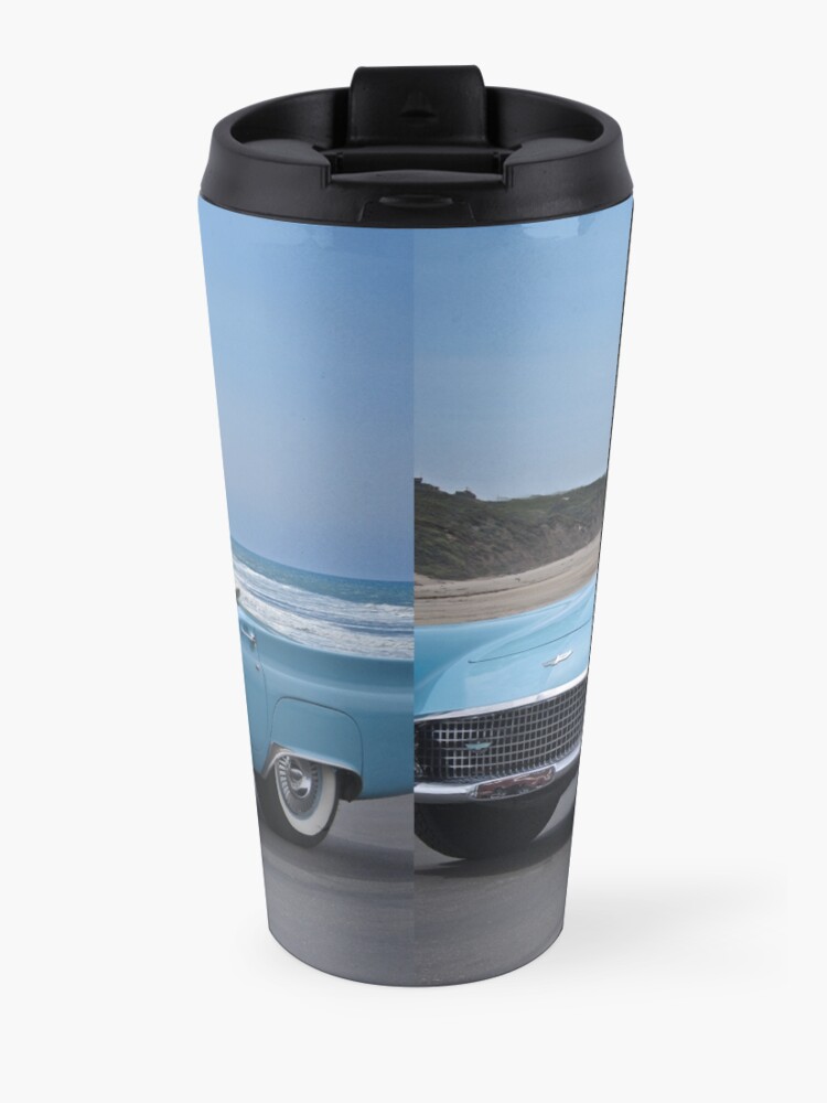 Alternate view of 1957 Ford Thunderbird 'Blue Baby' Travel Mug