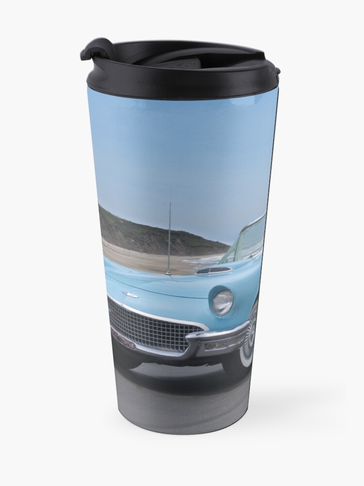 Alternate view of 1957 Ford Thunderbird 'Blue Baby' Travel Mug