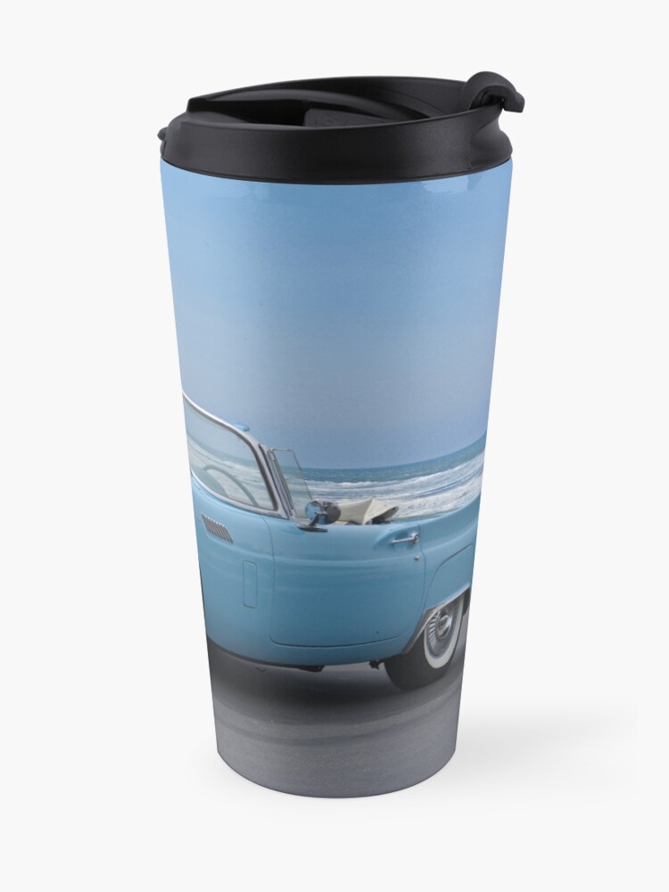 Alternate view of 1957 Ford Thunderbird 'Blue Baby' Travel Mug