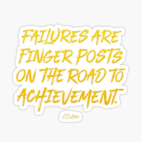 Item preview, Failures are fingerposts... designed and sold by x1brett.