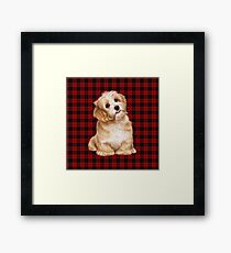 Tartan Dog 2 Framed Print