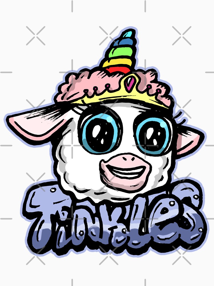 Tinkles the Magical Ballerina Lamb from Rick and Morty™ by sketchNkustom