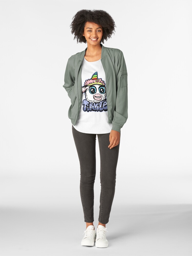 Alternate view of Tinkles the Magical Ballerina Lamb from Rick and Morty™ Premium Scoop T-Shirt