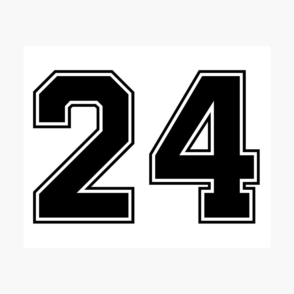 24 jersey number