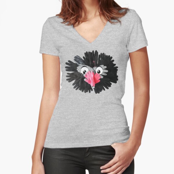 Fitted V-Neck T-Shirt