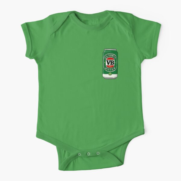VB - Victoria Bitter - Aussie Icons Short Sleeve Baby One-Piece