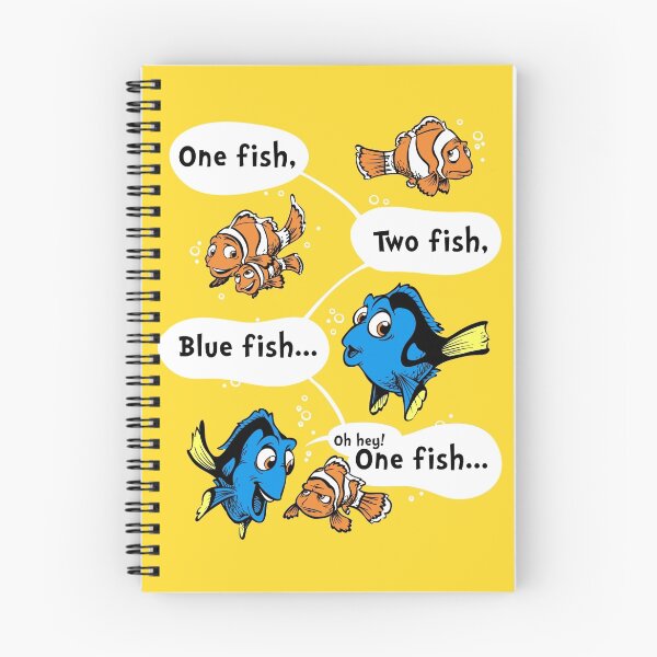 Item preview, One Fish, Blue Fish designed and sold by Obvian.