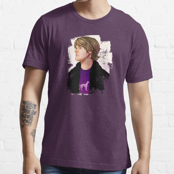 purple square t shirt