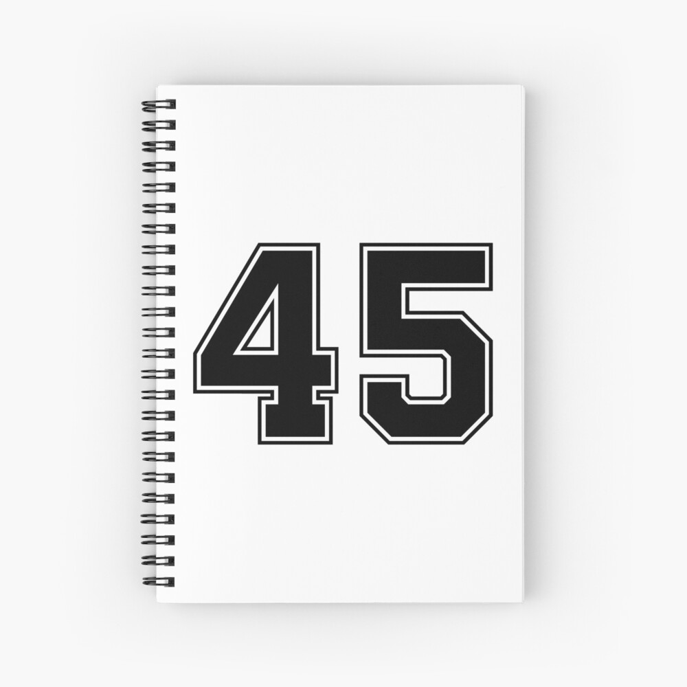 09 American Football Classic Vintage Sport Jersey Number in black number on  white background for american football, baseball or basketball Hardcover  Journal for Sale by Marcin Adrian