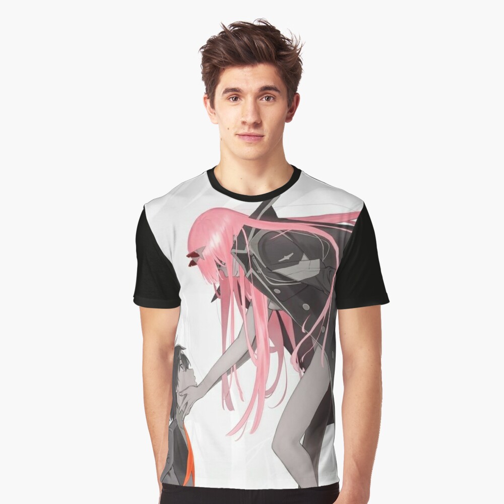 Darling In The Franxx Hiro And Zero Two T Shirt By Ltgs19 Redbubble 3260