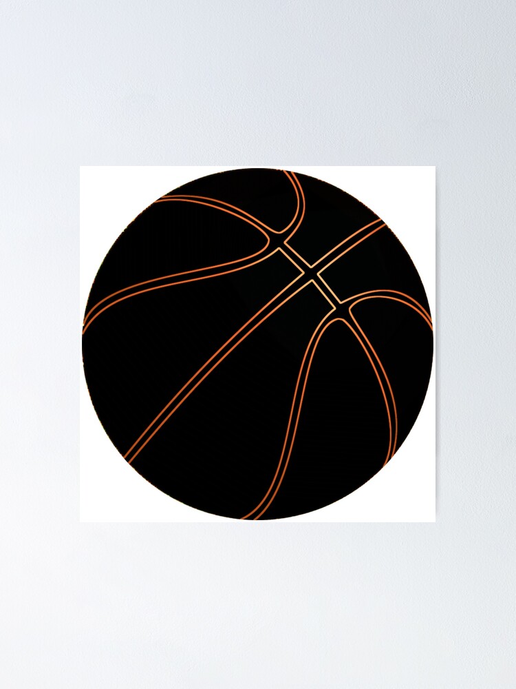 Thumbnail 1 of 3, Poster, Neon Basketball designed and sold by NARTK.