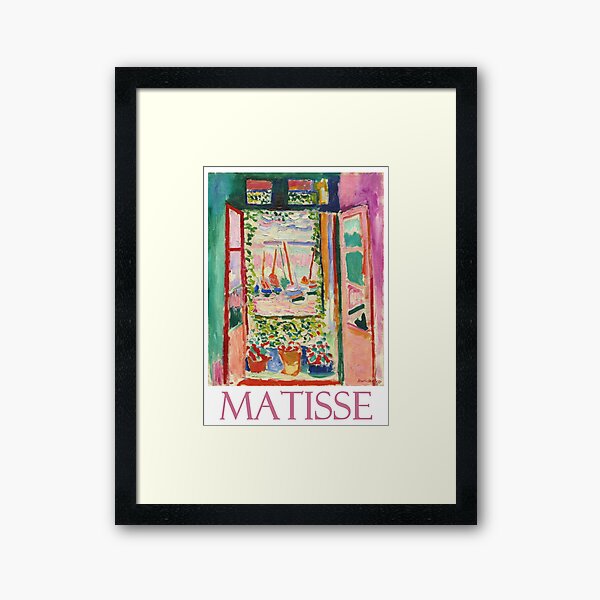 Item preview, The Open Window by Henri Matisse designed and sold by Chunga.