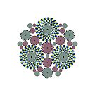 #abstract, #decoration, #pattern, #flower, #illustration, art, circular, design, lace, ornate, color image, circle, geometric shape, textured by znamenski