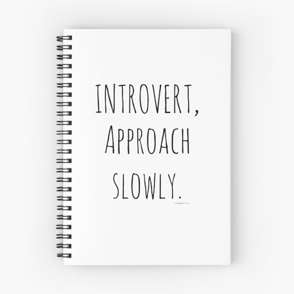 Item preview, Introvert, Approach Slowly. designed and sold by classicintro.