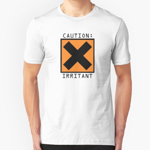 Caution: Irritant Slim Fit T-Shirt