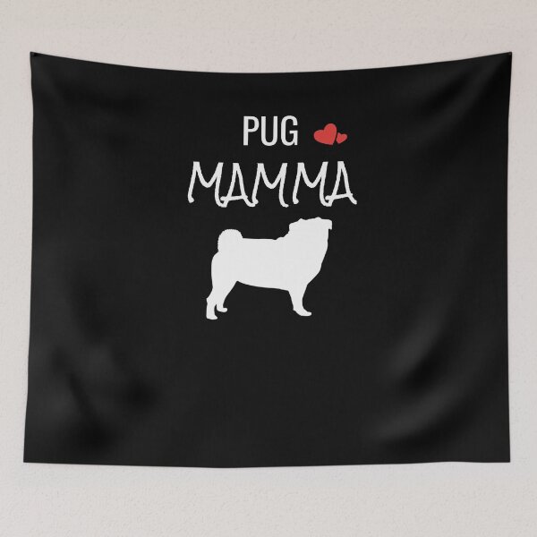 Item preview, Pug Mama - Pug Lover Dog designed and sold by Superhero Gear.