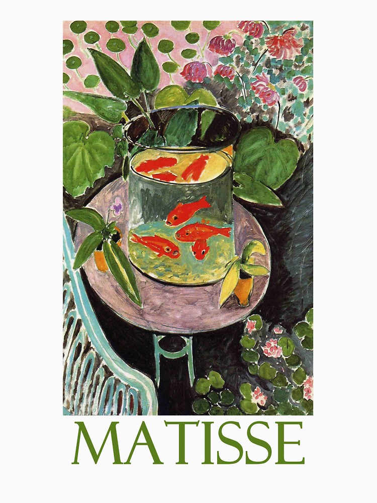 Thumbnail 7 of 7, Classic T-Shirt, The Goldfish by Henri Matisse designed and sold by Chunga.