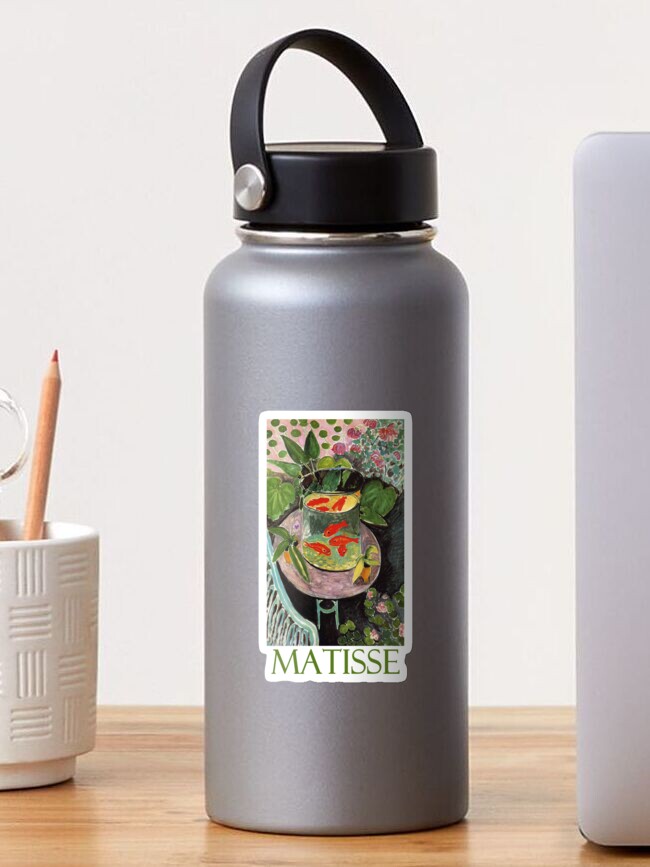 Thumbnail 1 of 3, Sticker, The Goldfish by Henri Matisse designed and sold by Chunga.