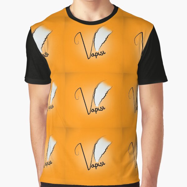 Vapist (Orange) Graphic T-Shirt