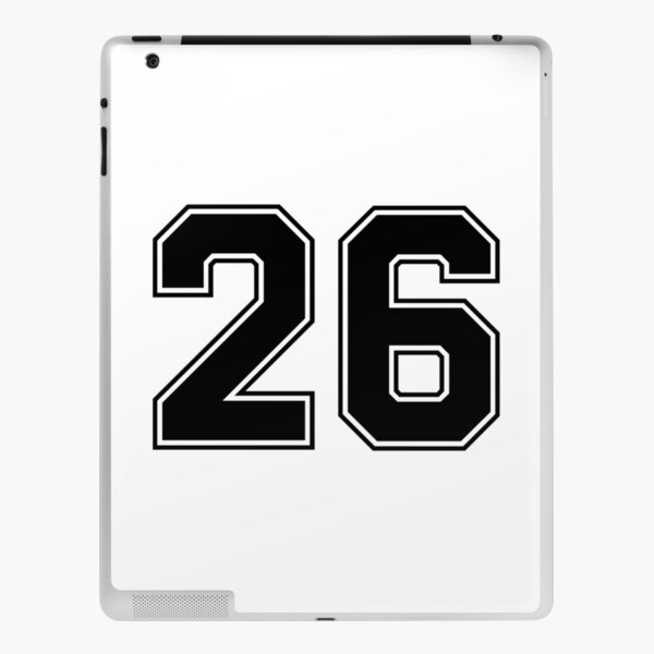 30 American Football Classic Vintage Sport Jersey Number in black