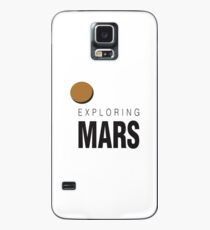 Exploring Mars Astronaut Colonization of Mars. Astronaut in Spacesuit on Red Planet. Case/Skin for Samsung Galaxy