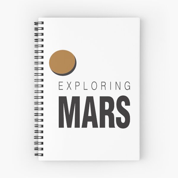 Item preview, Exploring Mars Astronaut Colonization of Mars. Astronaut in Spacesuit on Red Planet. designed and sold by ProjectX23.
