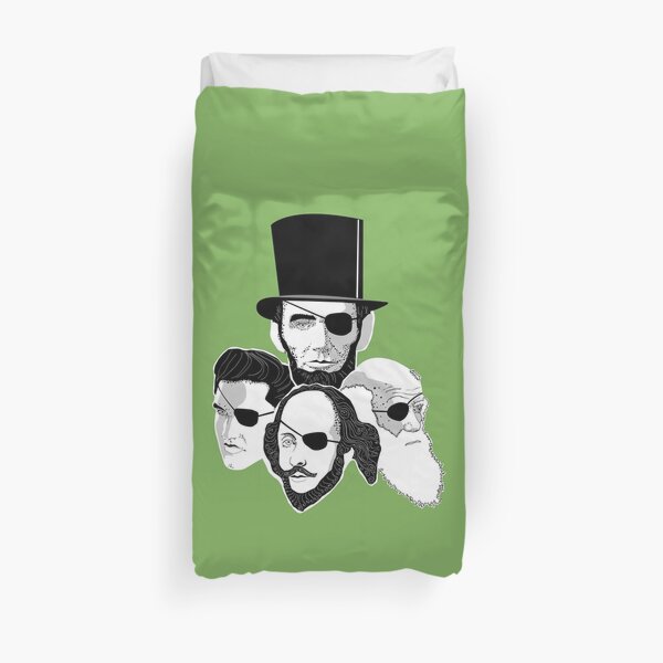 The Pirates of the Four Seas Duvet Cover
