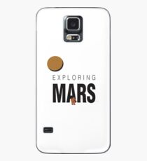 Exploring Mars Astronaut Colonization of Mars. Astronaut in Spacesuit on Red Planet. Case/Skin for Samsung Galaxy