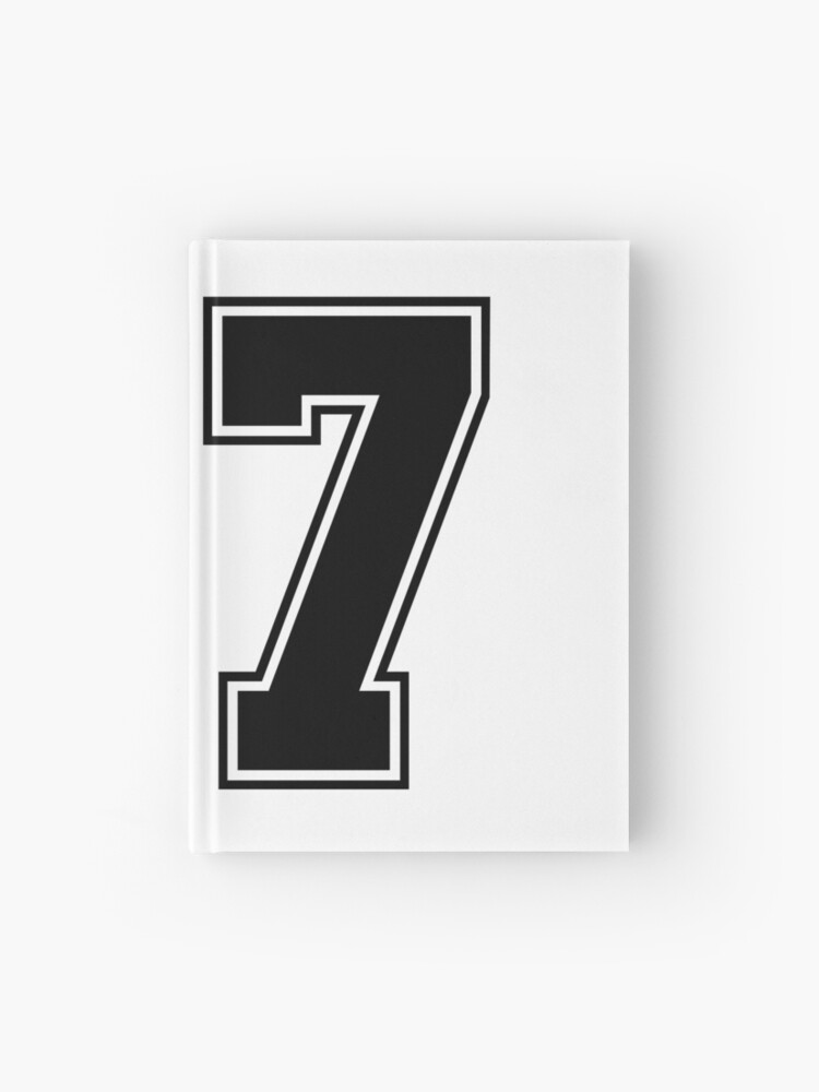 27 American Football Classic Vintage Sport Jersey Number in black number on  white background for american football, baseball or basketball | Poster