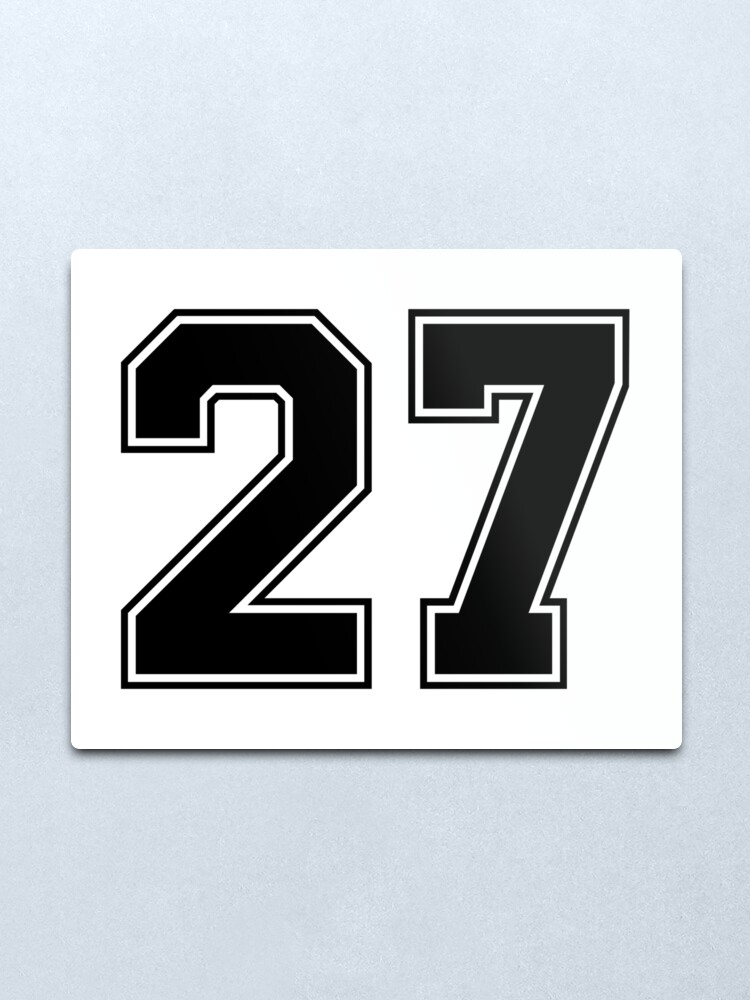 jersey number 27