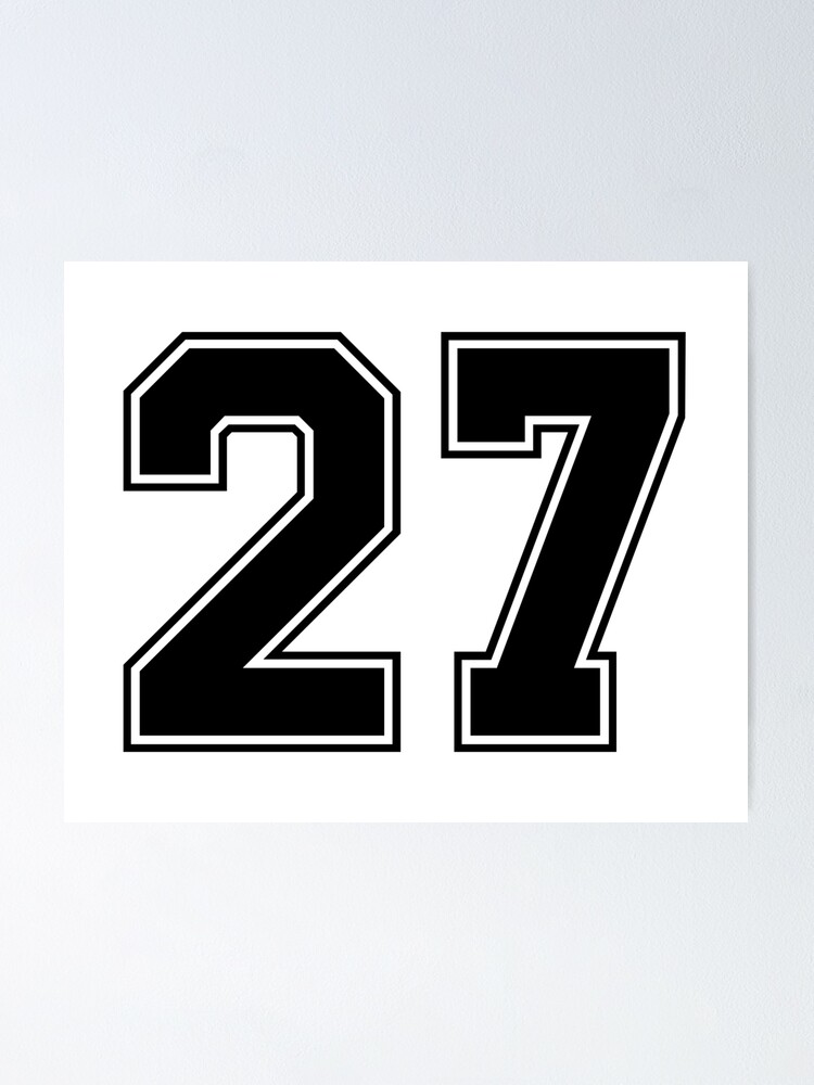 jersey number 27