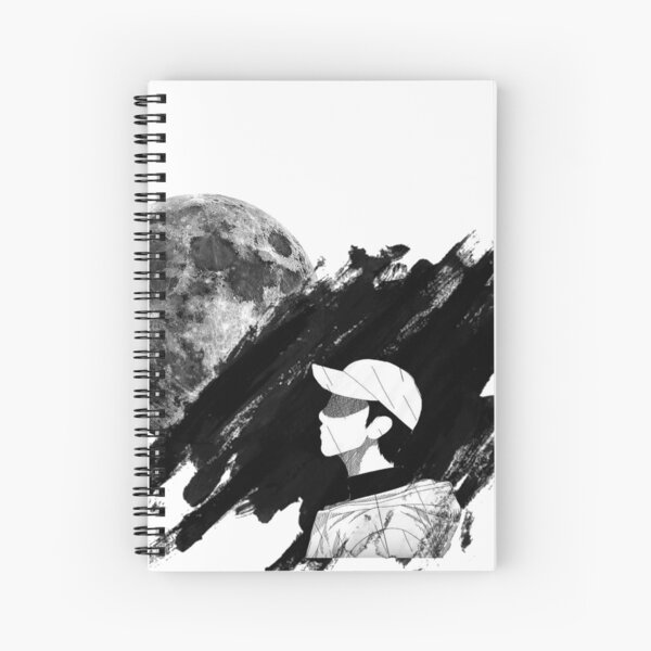 BTS RM Mono Spiral Notebook