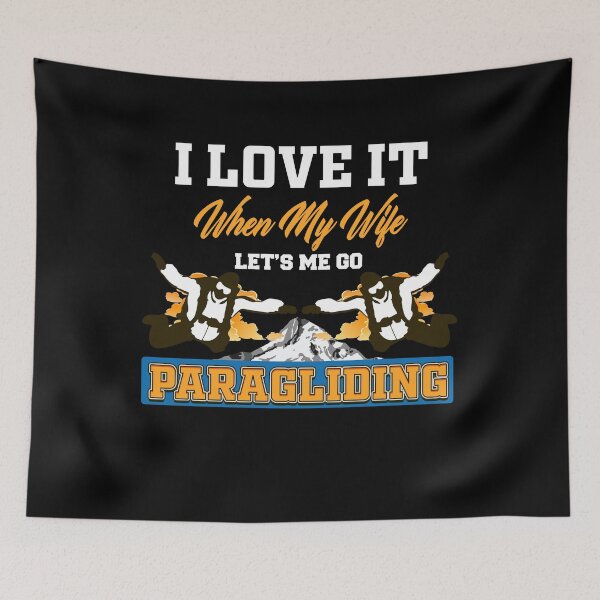 Item preview, Paragliding paragliders gliding skydivers wind sky gift  designed and sold by design2try.