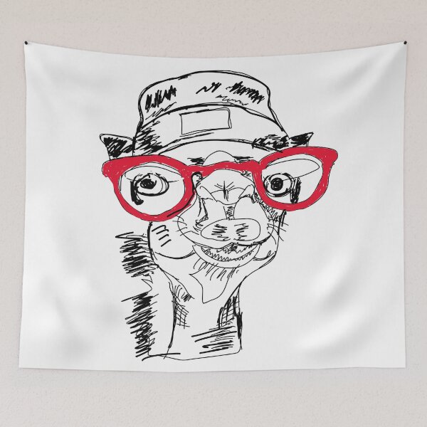 Item preview, Camel with red sunglass designed and sold by ralick.