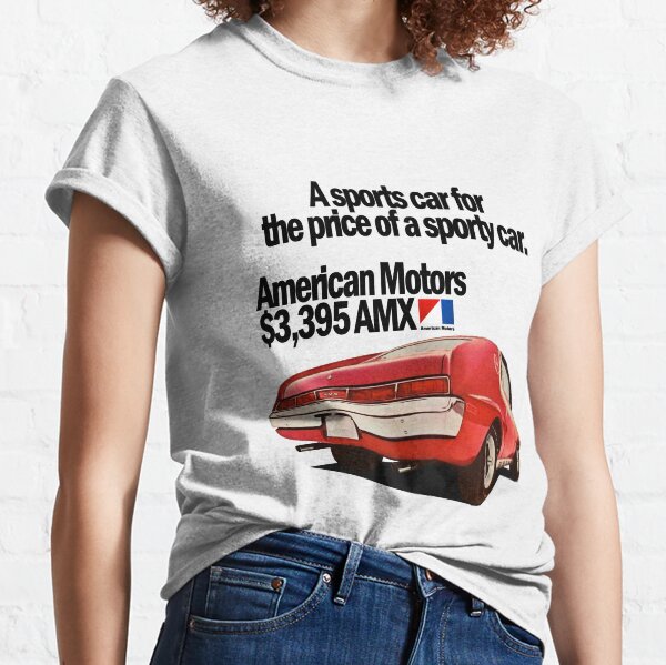 Retro Automotive AMC American Motors Corporation Short-Sleeve Unisex T-Shirt Retro Automotive AMC American Motors Corporation Short-Sleeve Unisex T-Shirt