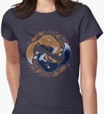 Night foxes Women's Fitted T-Shirt
