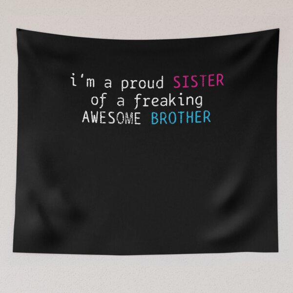 Item preview, sister brother designed and sold by 4tomic.