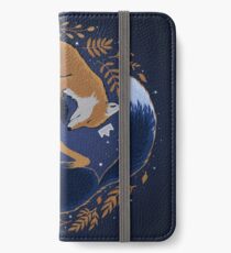 Nachtfüchse iPhone Flip-Case/Hülle/Skin
