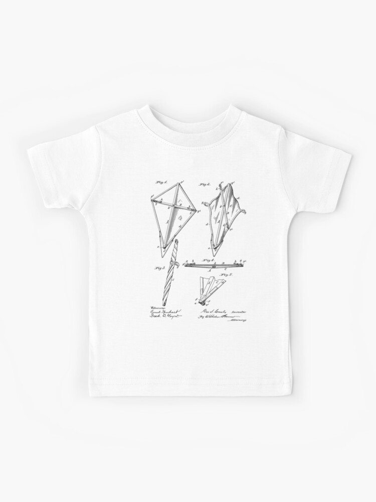 TheYoungDesigns Goal Vintage Patent Hand Drawing T-Shirt