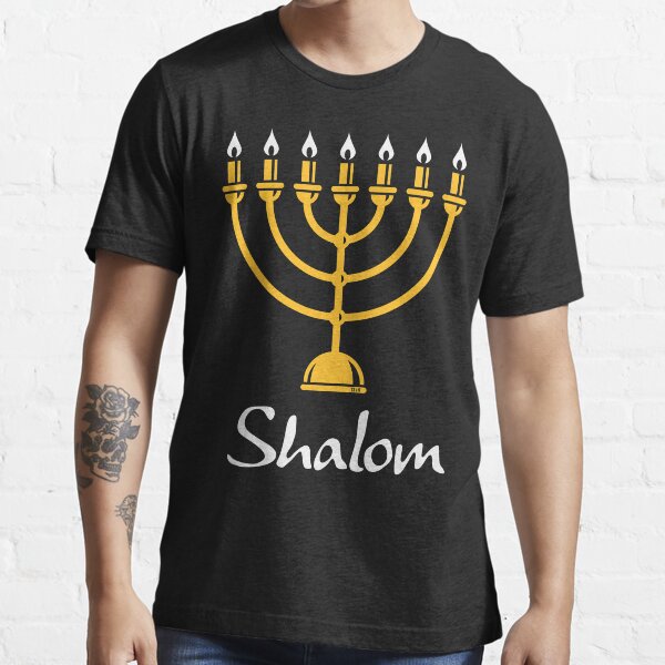 Shalom (Menorah / Judaism / 2C) Essential T-Shirt