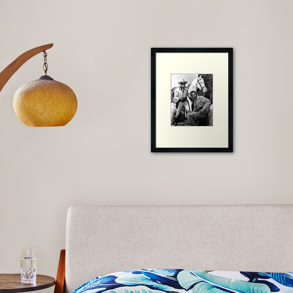 Lone Ranger Framed Art Print