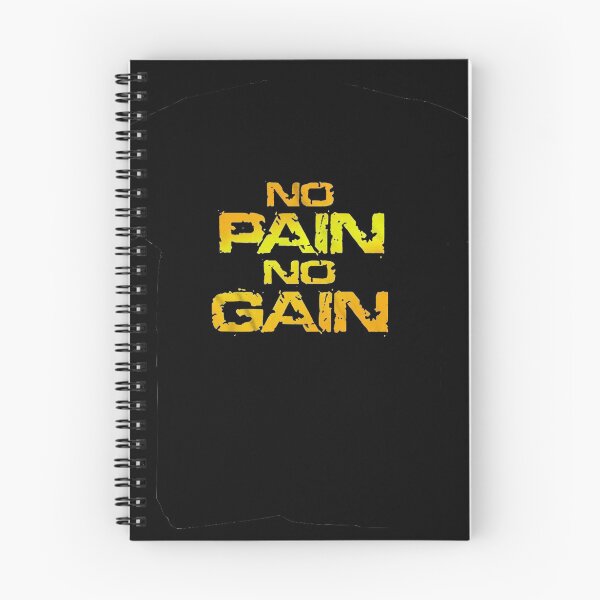 Item preview, No pain no gain fitness quote designed and sold by CasperN.