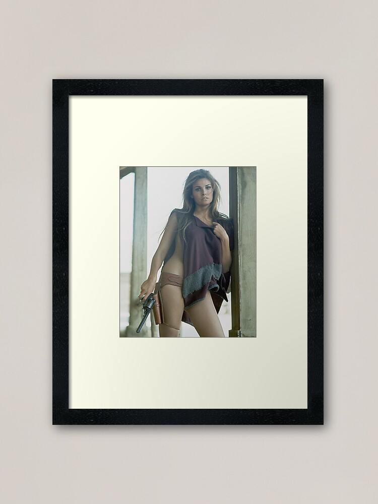 Alternate view of Raquel Welch Framed Art Print