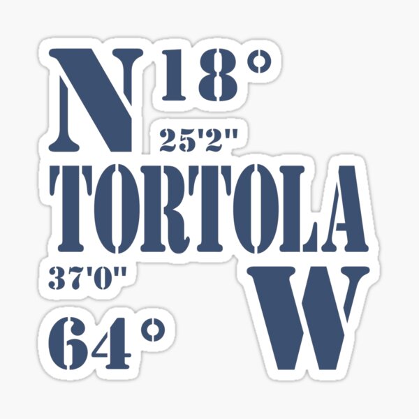 Item preview, Tortola British Virgin Islands designed and sold by CoolYule.