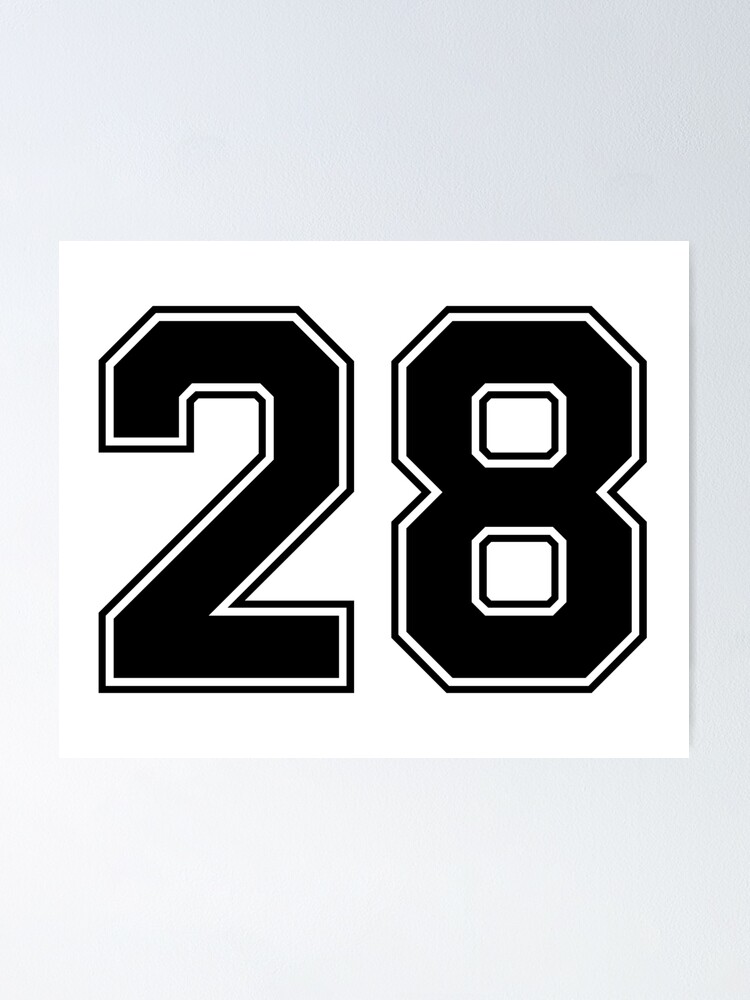 jersey number 28 football