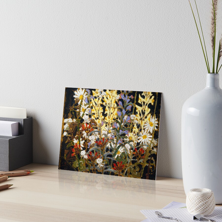 "Tom Thomson Wildflowers 1915" Art Board Print for Sale by